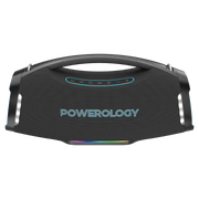 Powerology Rock 350w Rgb Lighting Speaker Black