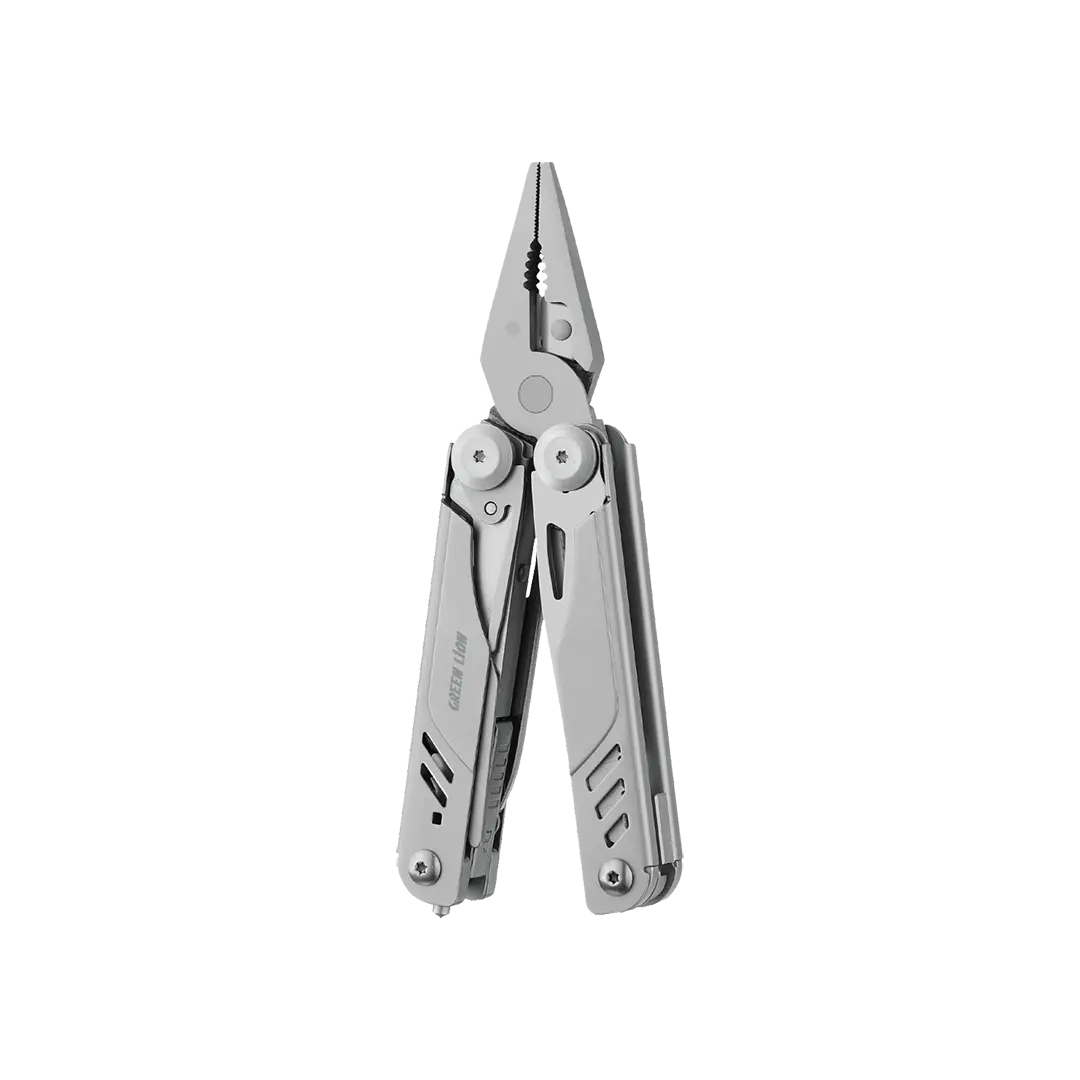Green Lion Multi Plier X 15 in 1 Multi Tool Kit Silver