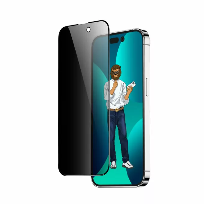 Green Lion 9h Steve Privacy Full Glass Screen Protector