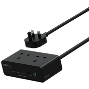 Powerology Omnix Desktop Charging Station 3250w Gan 65w Black