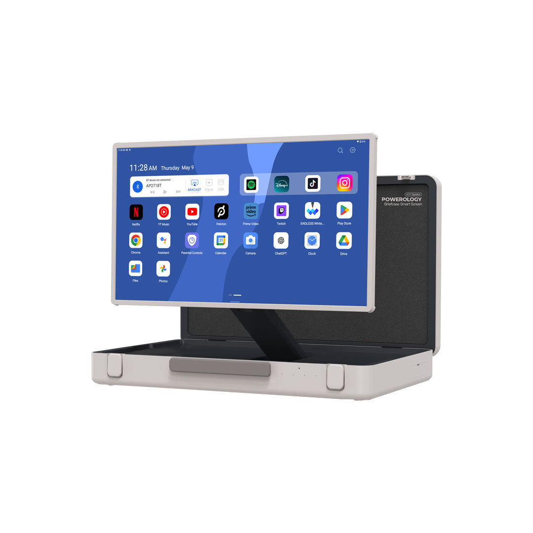 Powerology 27 Android Briefcase Display White