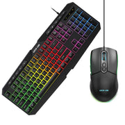 Green Lion Gk 400 Rgb Gaming Keyboard Mouse Black