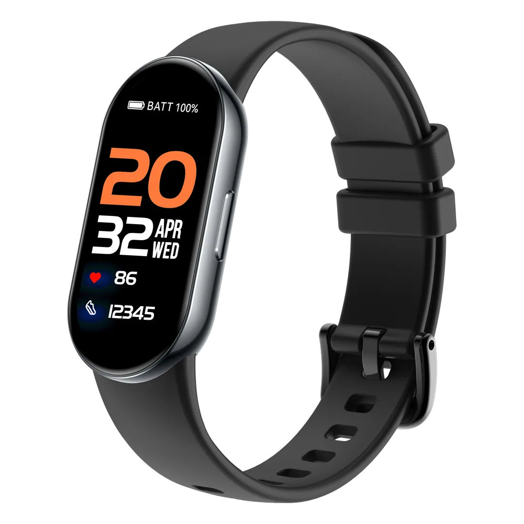 Powerology Evox Amoled Smart Band Black