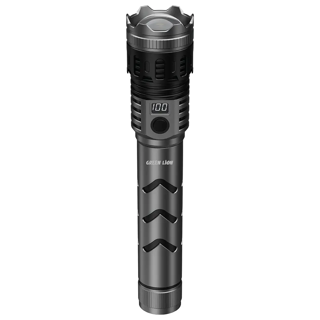 Green Lion Hunter Pro Portable Torch Grey