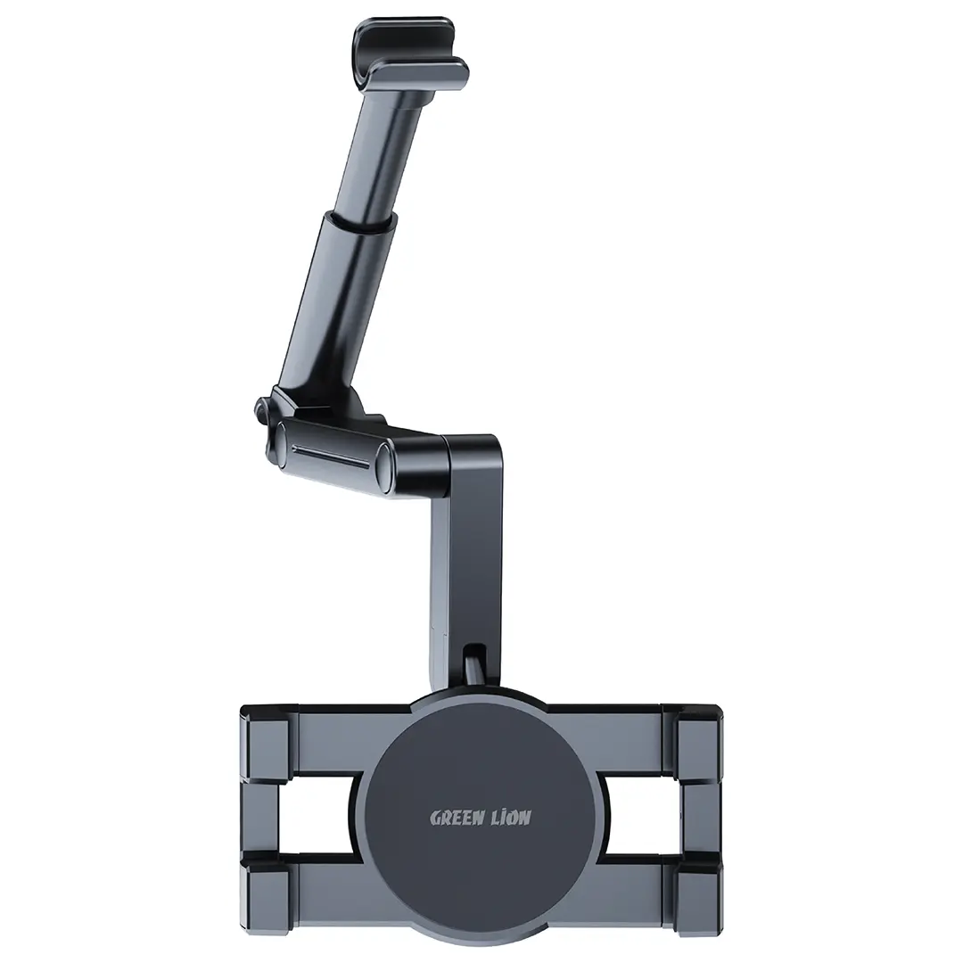 Green Lion Headrest Mount for Tablets Phones Black