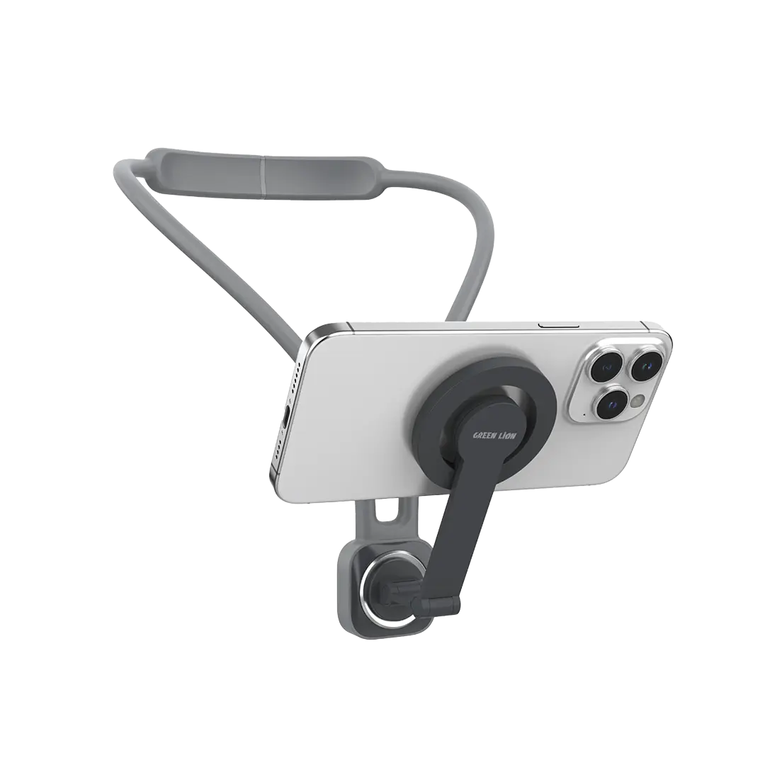 Green Lion MagSafe Neck Phone Holder Grey