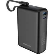 Powerology Montreal 20000mAh Power Bank Black