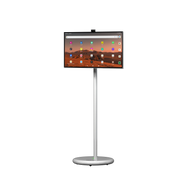 Green Lion THRONE 27" Portable Smart FHD Touchscreen TV–Android 15 ,13 MPCamera,27000 m Ah Battery - White