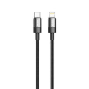 Green Lion Spark Cable USB C to Lightning Black