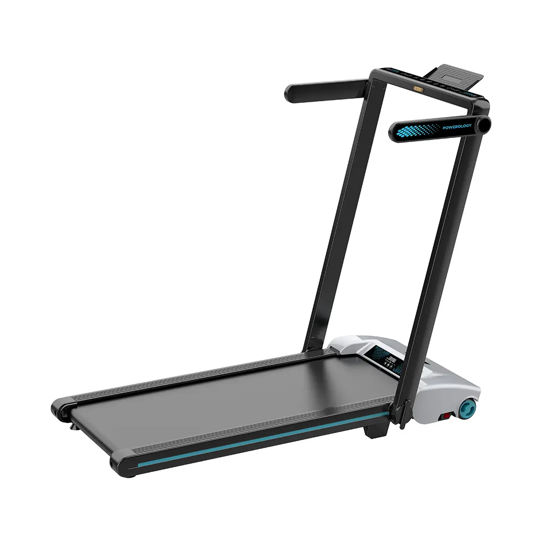 Powerology Incline Folding Treadmill Black