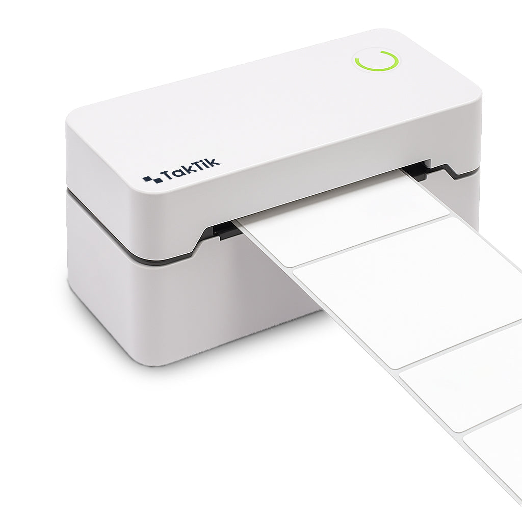 طابعة بوليصات حرارية صغيرة بلوتوث تكتك 4 x 6 إنش Taktik Thermal Label Printer