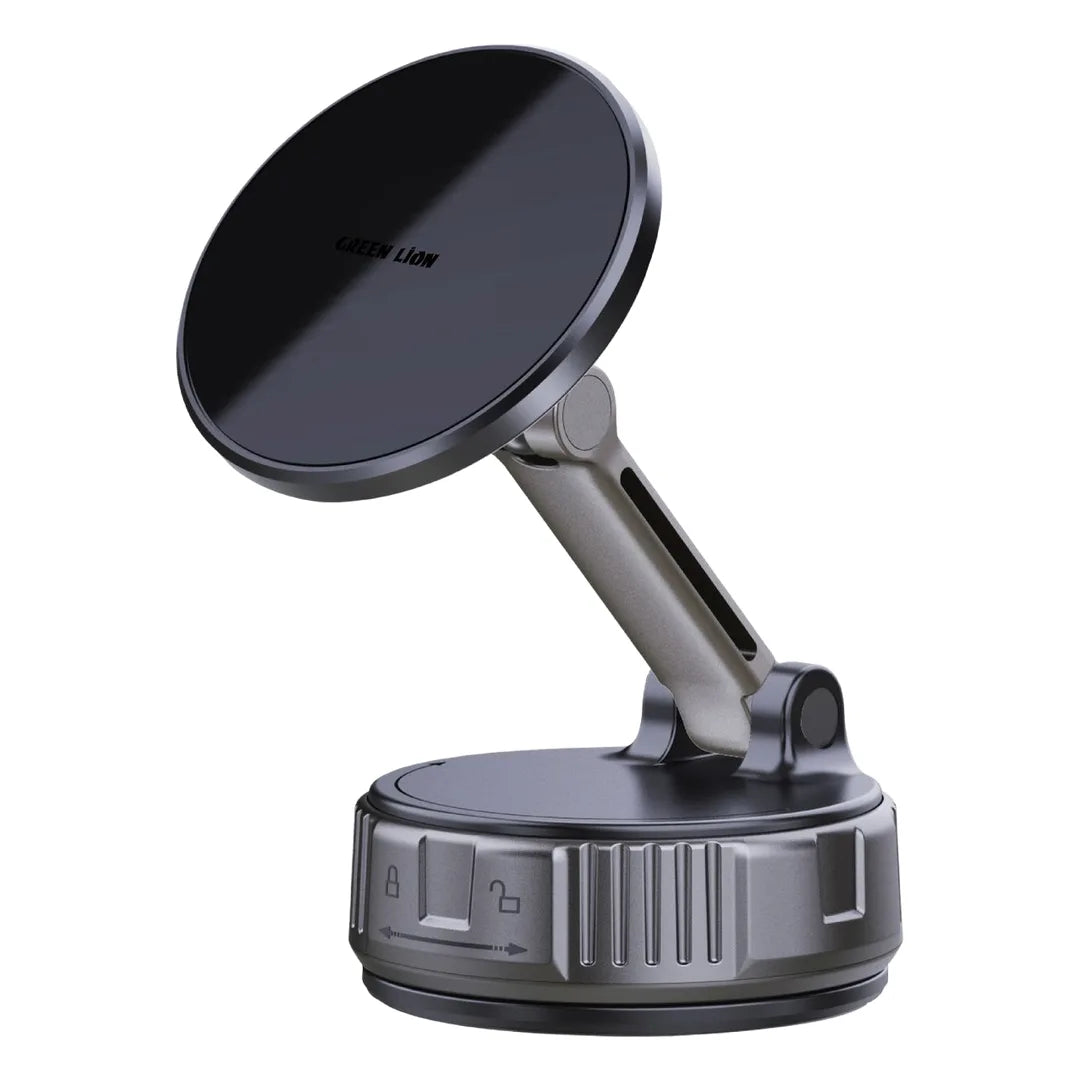 Green Lion Gx 12 MagSafe Suction Phone Holder Black