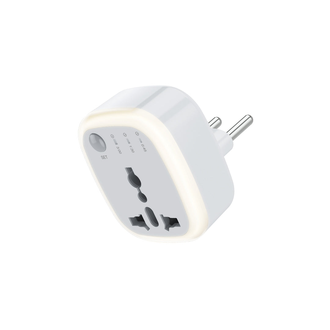 Green Lion Universal Conversion Plug Timer Function LED Light White