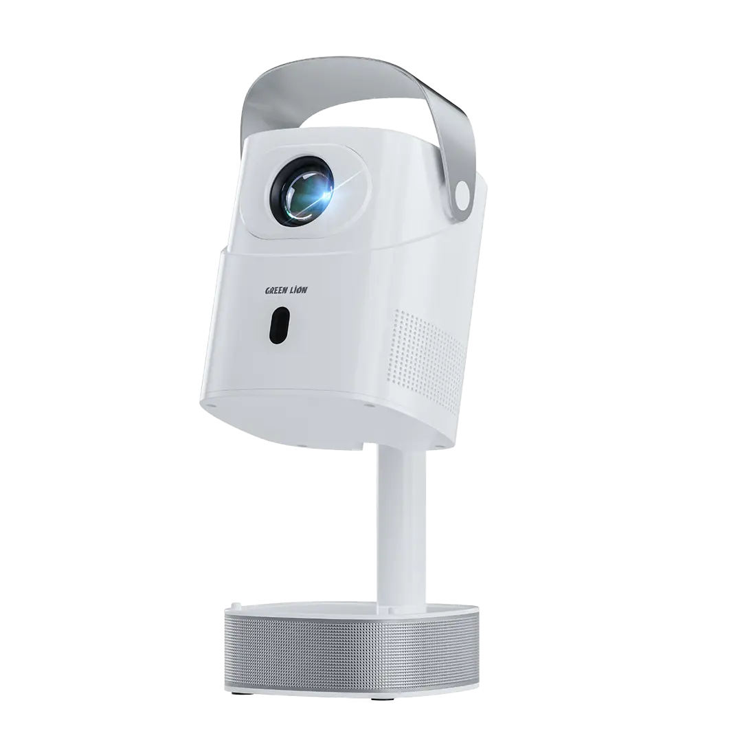 Green Lion Pluto 4 KPortable Projector - White