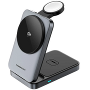 Powerology Qi2 Fast Charging Multi Device Hub Black