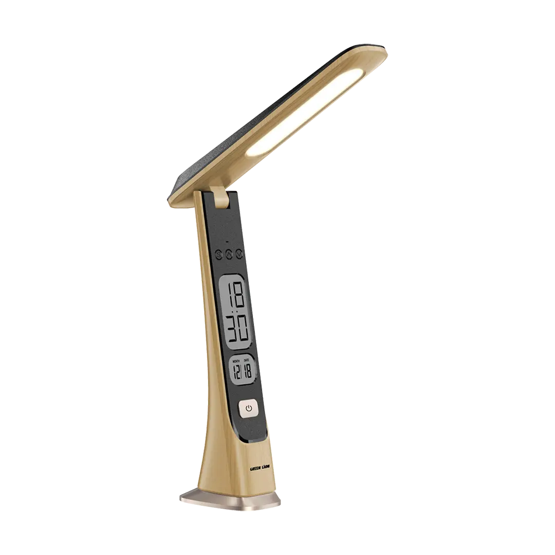 Green Lion LED Table Lamp Wooden