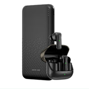 Green Lion Rome Power Bank Tws Earbuds Black