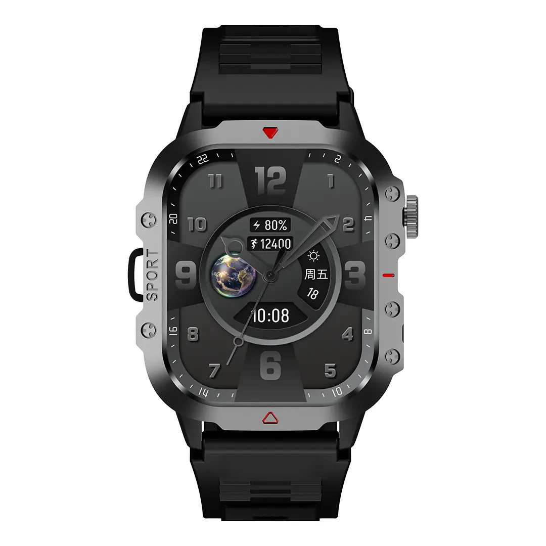 Green Lion Gravix Smart Watch Black