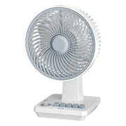 Green Lion Classic 8" Desktop Fan - White
