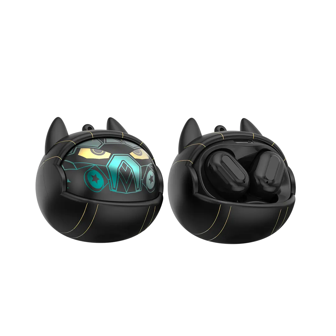Green Lion Shadow Beats True Wireless Earbuds Black