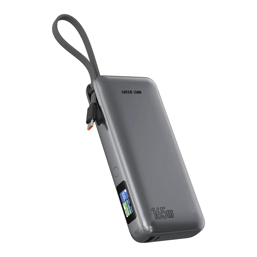 Green Lion Tron X 20000mAh Power Bank Gray