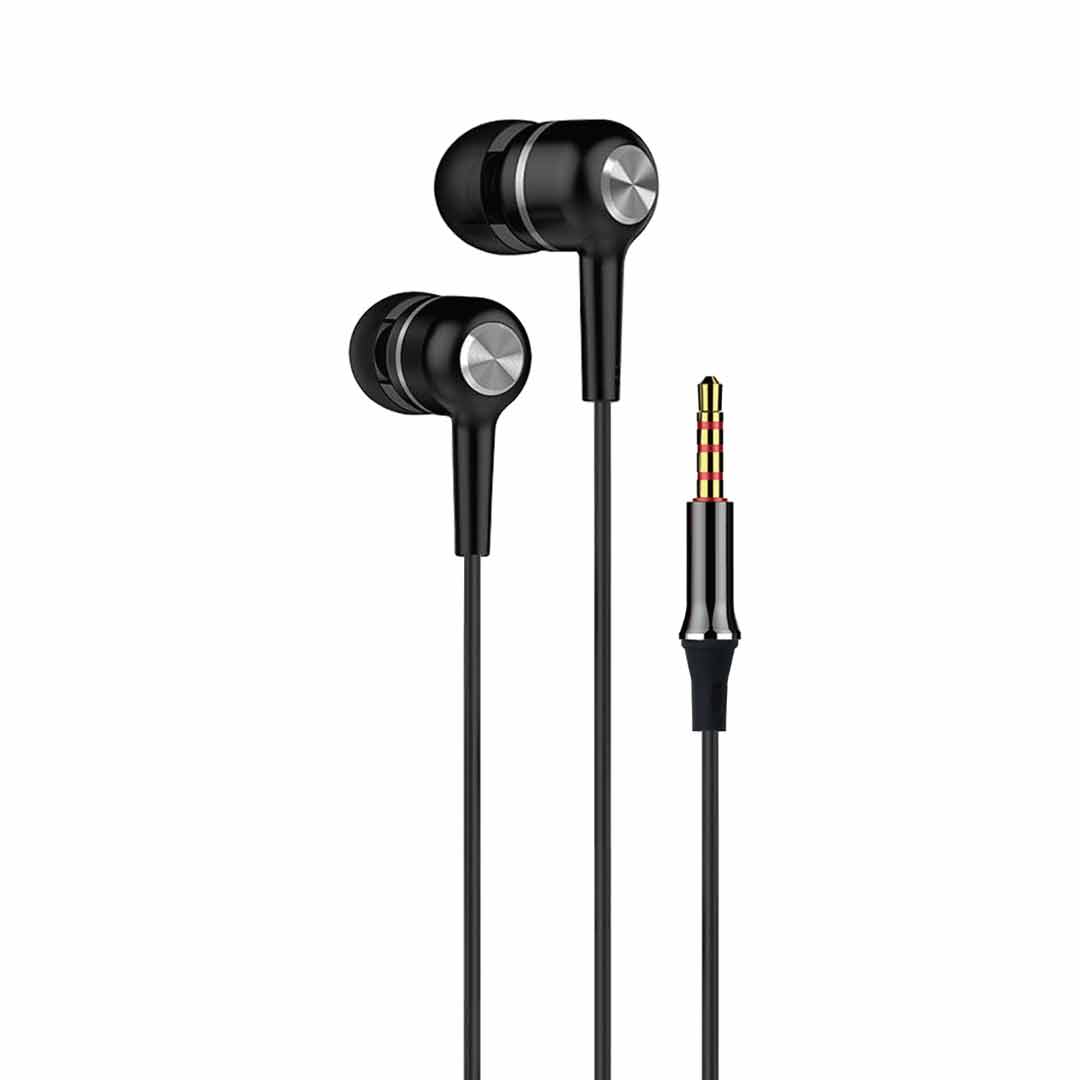 Green Lion Melo Stereo Earphone Black