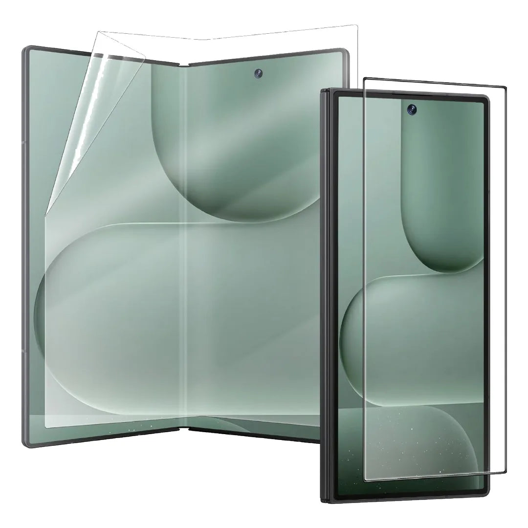Green Lion Fold Protection Pack with Front Glass Inner Epu Film for Z Fold 8 Ultra Z Fold 7 Clear