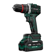 Green Lion GD-12 EDGEPRO Cordless Hammer Drill 2*21 V 3.0 Ah Battery