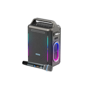 Powerology Karaoke Party Speaker Silver