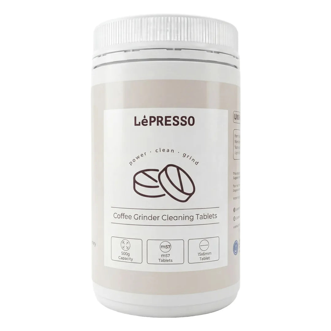 LePresso Coffee Grinder Cleaning Tablets White