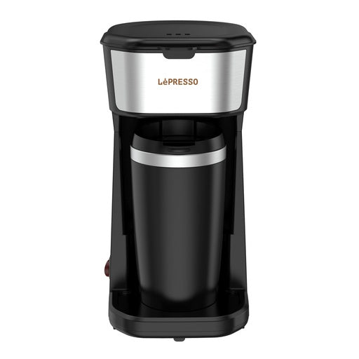 LePresso Coffee Maker with Travelling Mug 450w Black