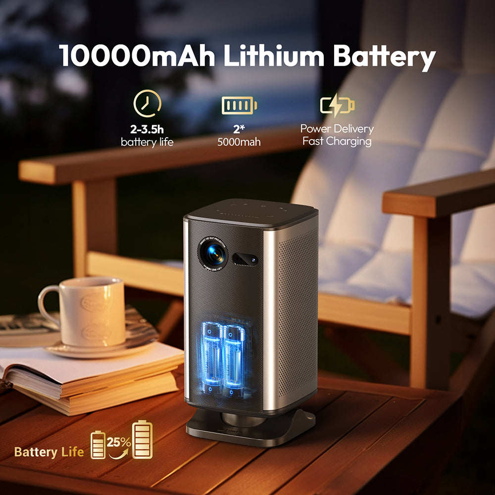 بروجكتر باينتنك بي 70 اكس صغير 10000 مللي امبير Byintek P70X Mini Projector