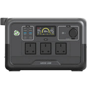 Green Lion PGX 800 Power Station-768 Wh 240000 m Ah 800 W(Li Fe PO 4)-Black
