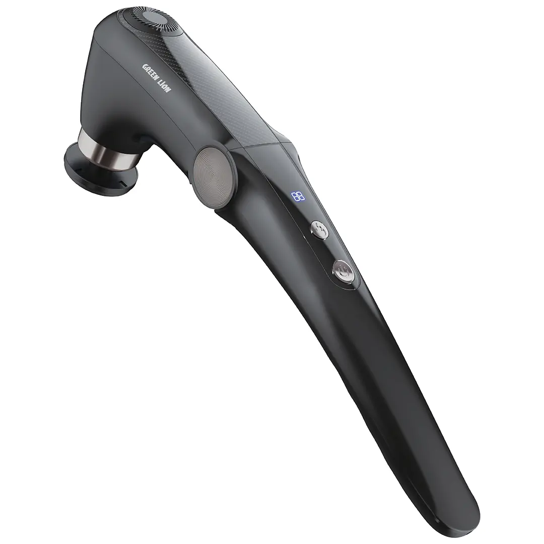 Green Lion Foldable Massage Gun - Black