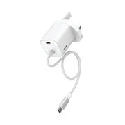 Green Lion Bridge Charge Integrated Adapter White