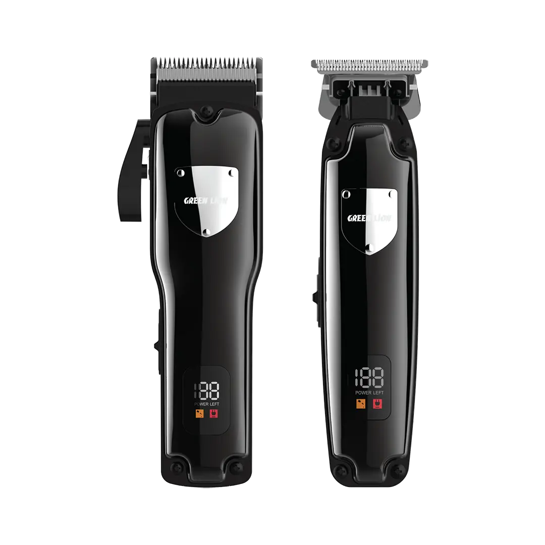Green Lion Pro Trim Duo Hair Clipper Black