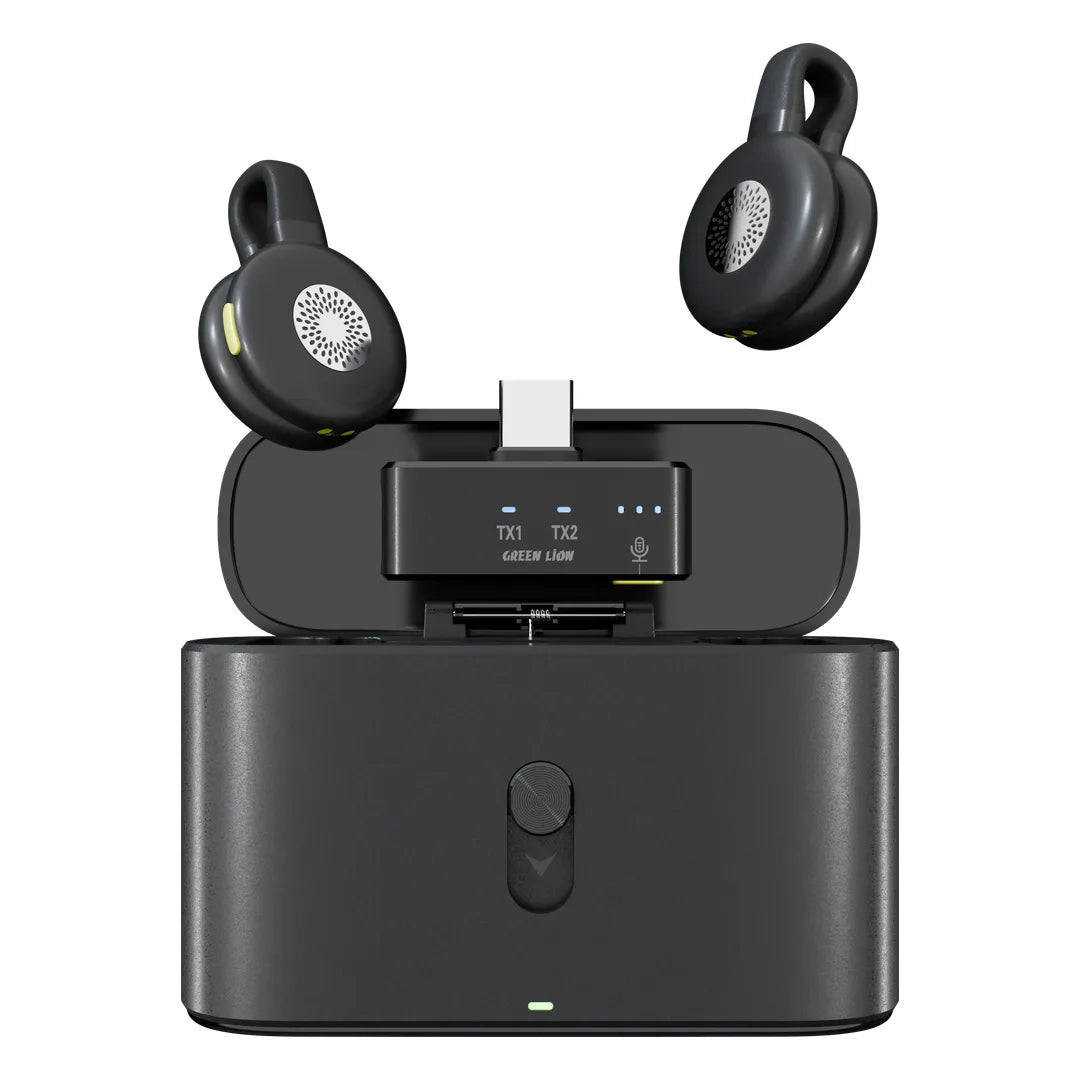 Green Lion Gm 95x Wireless Microphone Black