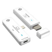 Powerology Airoma USB C to Hdmi Wireless Display Adapter White