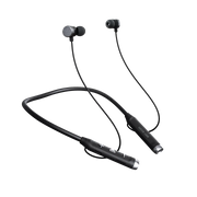 Green Lion X Neckband Earphone Black
