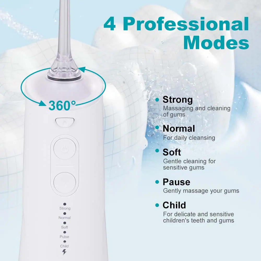 جهاز الخيط المائي للاسنان وينينج ستار 1500 مللي أمبير Winning Star Water Flosser