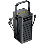 Green Lion Solar X 60000mAh Power Bank PD 20w Black