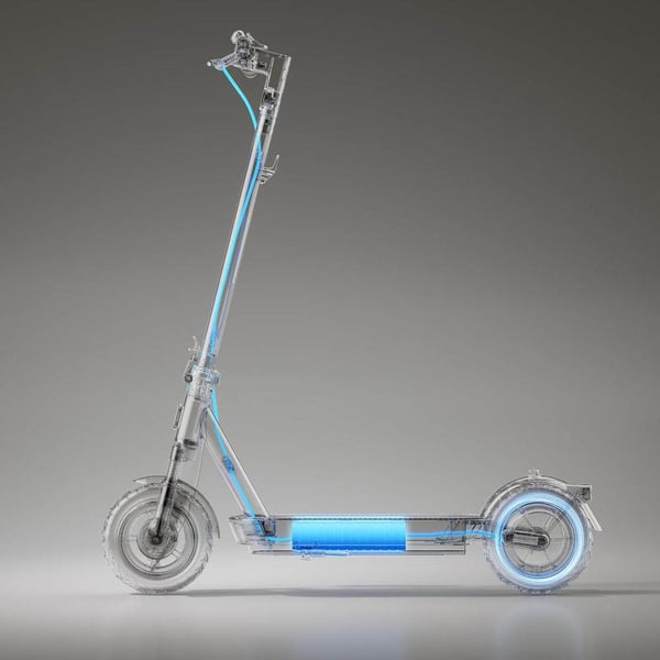 سكوتر كهربائي شاومي 5 ماكس بسرعة قصوى حتى 25 كم/ساعة ومدى يصل إلى 60 كم من شاومي Xiaomi Electric Scooter 5 Max GL maximum speed up to 25km/h, 60KM