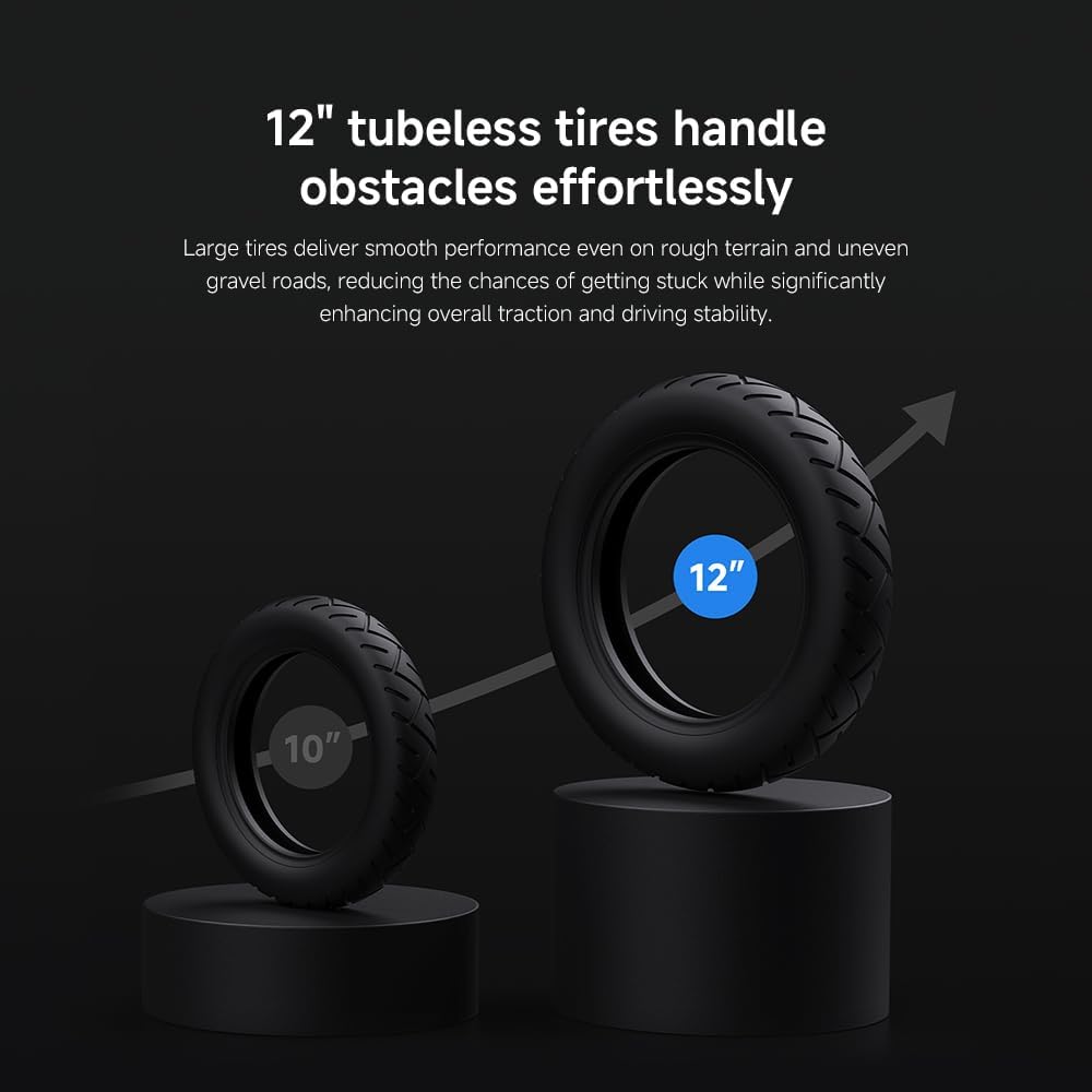 سكوتر كهربائي شاومي عجلات تيوبليس 900 واط Xiaomi Electric Scooter 5 Plus  