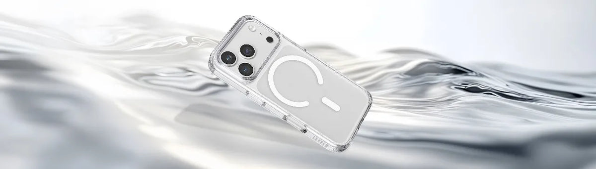 كفر ليفيلو Clara MagSafe الشفاف لآيفون 17 وإير وبرو وبرو ماكس – تفاصيل المنتج والعبوة