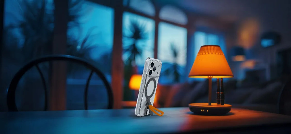 كفر ليفيلو Spira Grip بحامل دوار لآيفون 17 برو وبرو ماكس – تفاصيل المنتج والعبوة