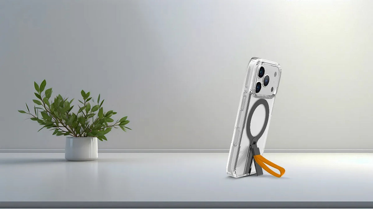 كفر ليفيلو Spira Grip بحامل دوار لآيفون 17 برو وبرو ماكس – تفاصيل المنتج والعبوة