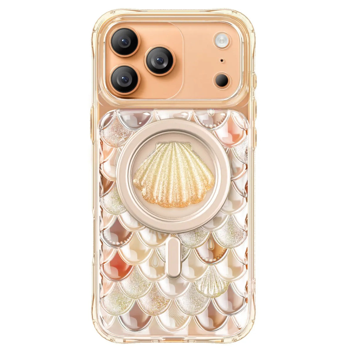 كفر ليفيلو Pearl بتصميم لؤلؤي ثلاثي الأبعاد لآيفون 17 برو وبرو ماكس – تفاصيل المنتج والعبوة