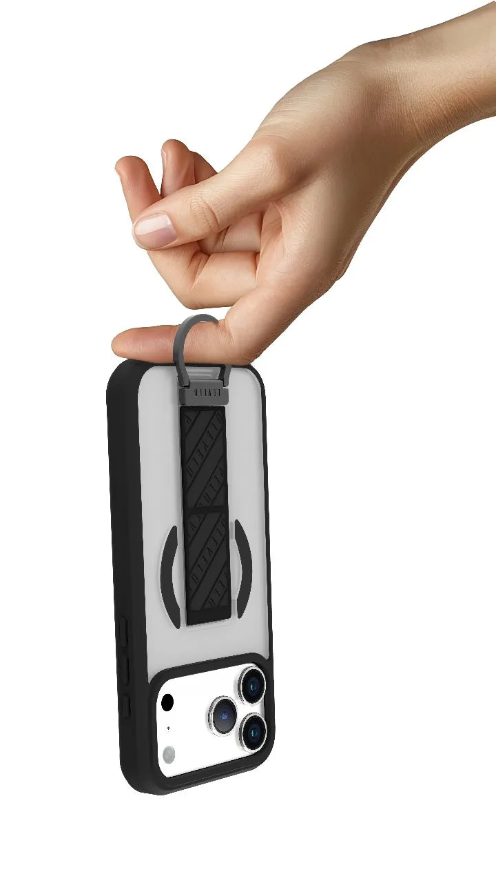 كفر ليفيلو Morphix Clara بمسكة وحامل لآيفون 17 برو وبرو ماكس – تفاصيل المنتج والعبوة