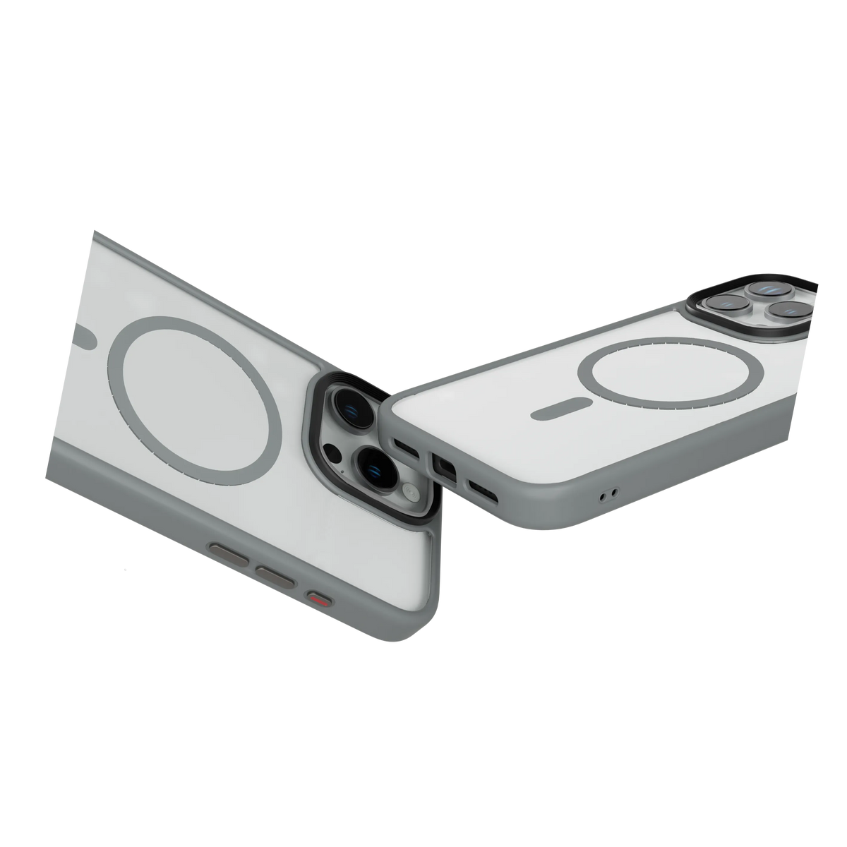 كفر ليفيلو Solo متوافق مع MagSafe لآيفون 16 برو ماكس – رمادي – تفاصيل المنتج والعبوة
