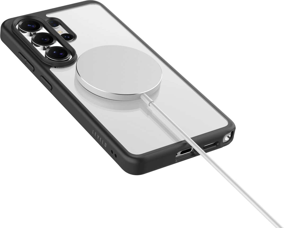 كفر ليفيلو Solo المطفي المتوافق مع MagSafe لـسامسونج S26 Ultra – تفاصيل المنتج والعبوة